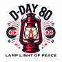 D-Day 80th Anniversary Lamp Lights of Peace