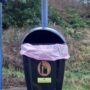 New Bin Pontyrhyl and Bus Stop Cleaning